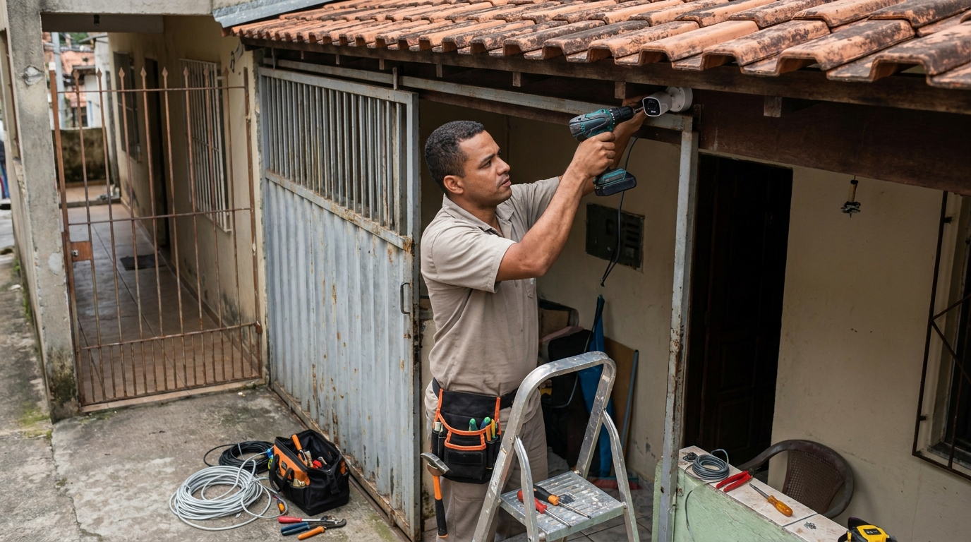Instalacao de cameras de seguranca em Campina Grande‑PB